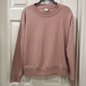 A New Day Rhinestone Sweatshirt